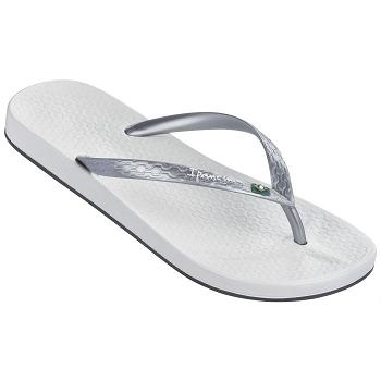 Ipanema Anatomica Brilliant Flip Flops Dam Silver Vita Sverige UM2076185